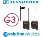 森海塞尔 Sennheiser EW122P G3 摄像机无线领夹话筒