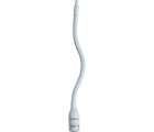 SHURE 舒尔 MX202W/C 白色心型电容鹅颈头顶式话筒