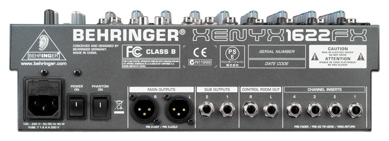  XENYX 1622FX