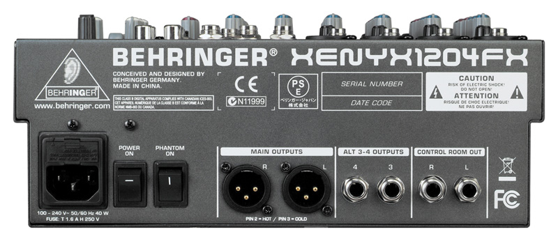  XENYX 1204FX
